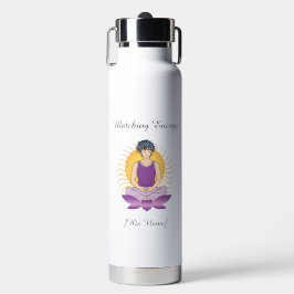 Botella de agua personalizada para él | Nombre y t