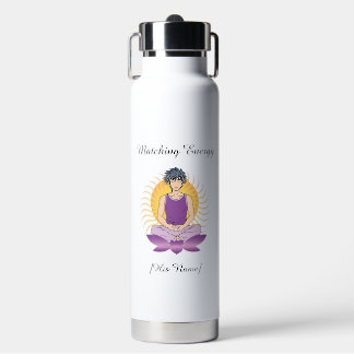 Botella de agua personalizada para él | Nombre y t