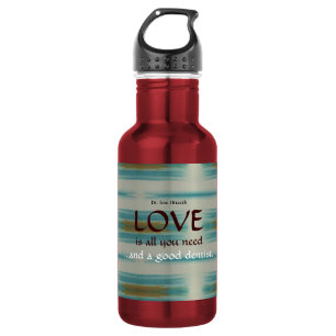 Botella de agua personalizada para el personal de
