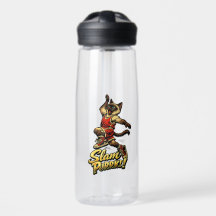 Botella de agua personalizada para gato siamés de 