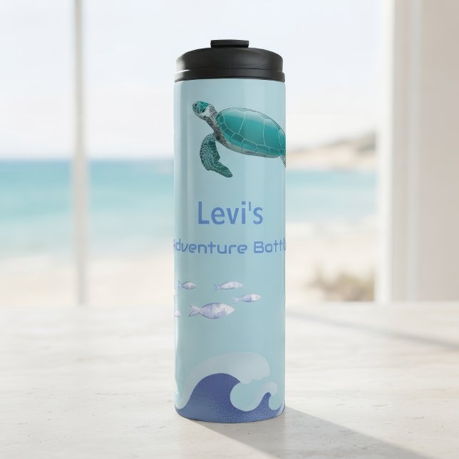 Botella de agua personalizada para niños - Tema de (Subido por el creador)