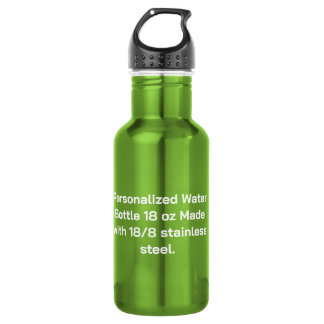 Botella De Agua Personalizado 18 oz