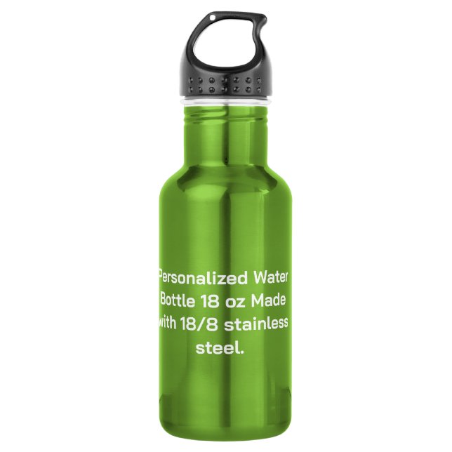 Botella De Agua Personalizado 18 oz (Anverso)