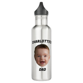 Botella De Agua Personalizado Baby Face Mug, Personalizado New Dad