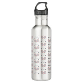 Botella De Agua Personalizado Badminton Monograma Acero inoxidable