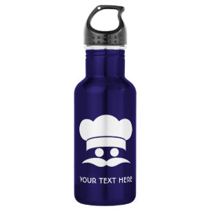 BOTELLA DE AGUA PERSONALIZADO CHEF