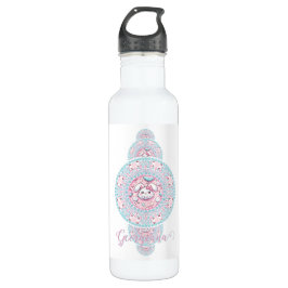 Botella De Agua Personalizado Cute Kawaii Bunny Ornamentala Mandal