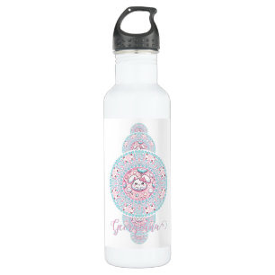 Botella De Agua Personalizado Cute Kawaii Bunny Ornamentala Mandal