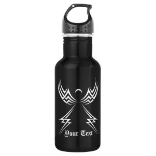 Botella De Agua Personalizado de ángel tribal