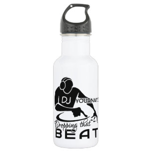 Botella De Agua Personalizado de DJ