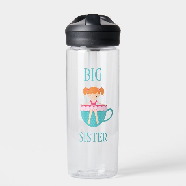 Botella De Agua Personalizado de enseñanza personalizada Big Siste (Delante)
