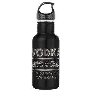 Botella De Agua Personalizado de la VODKA