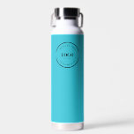 Botella De Agua Personalizado de logotipo empresarial Sitio web de<br><div class="desc">Haga una declaración audaz para su negocio con el Personalizado de logotipos empresariales QR Code Web Verde azulada Water Bottle. Esta botella de agua profesional no sólo muestra el logotipo de su empresa, sino que también ofrece una forma única y eficaz de aumentar el tráfico web y el compromiso con...</div>