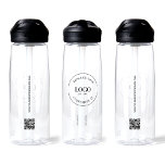 Botella De Agua Personalizado de logotipo empresarial Sitio web de<br><div class="desc">Haga una impresión duradera con nuestro Personalizado de logotipo empresarial QR Code sitio web Professional Water Bottle. Esta botella de agua elegante y profesional es la manera perfecta de mostrar el logotipo de su empresa y aumentar el tráfico web y la participación del cliente. Al incorporar un generador de código...</div>