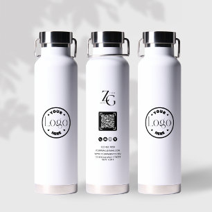 Botella De Agua Personalizado de logotipo profesional moderno QR C