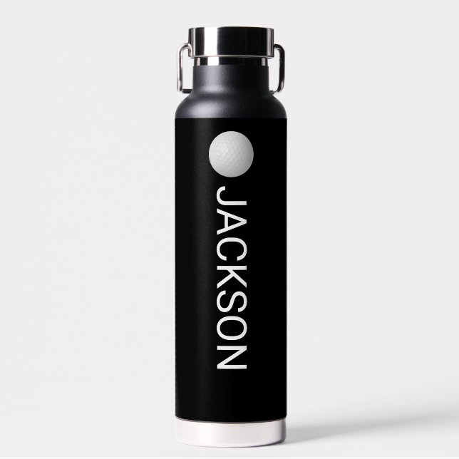 Botella De Agua Personalizado de nombres de golf personalizados pa (Delantero)
