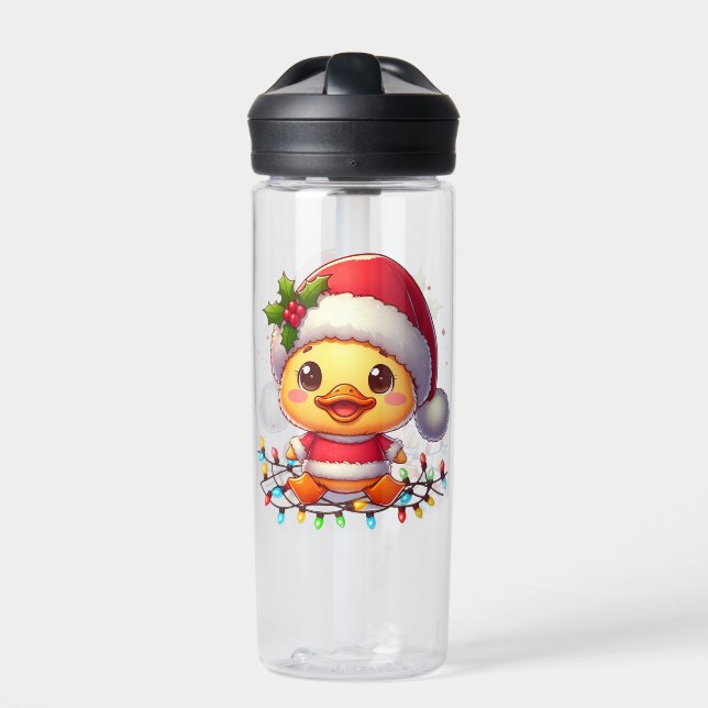 Botella De Agua Personalizado de pato de Navidades particulares Sa (Delante)