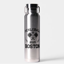 Botella De Agua Personalizado de Pickleball Boston 2025