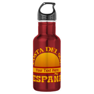 Botella De Agua Personalizado de SPAIN Costa del Sol