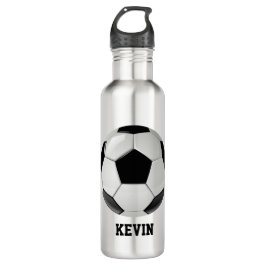 Botella De Agua Personalizado del balón de fútbol