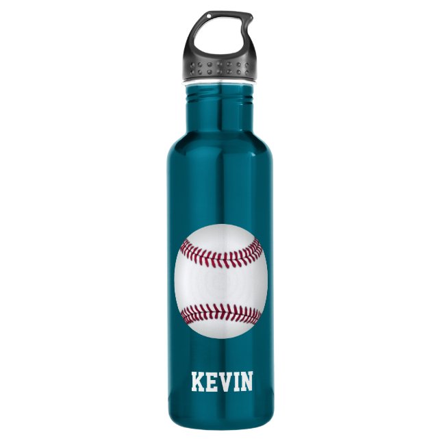 Botella De Agua Personalizado del béisbol (Anverso)