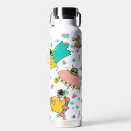 Botella De Agua Personalizado del espacio ultraterrestre astronaut
