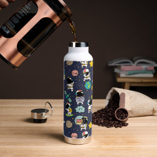 Botella De Agua Personalizado del espacio ultraterrestre astronaut