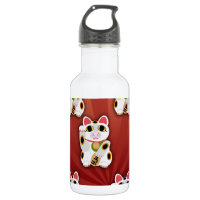 Personalizado del patrón del gato afortunado Masco