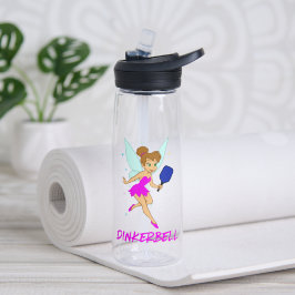 Botella De Agua Personalizado Dinkerbell - Divertida pelota de piq