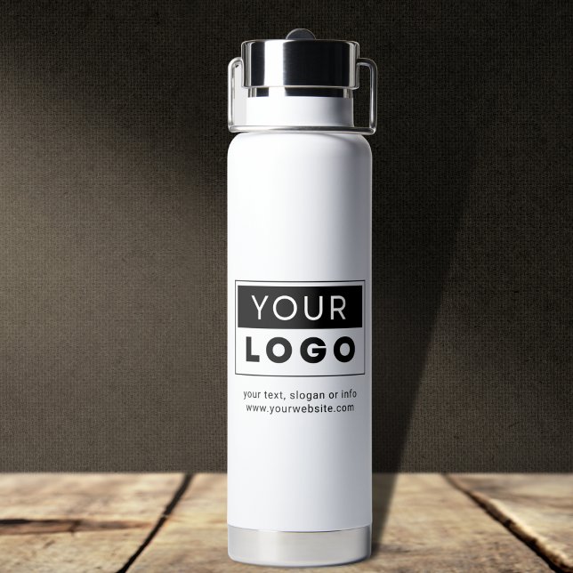 Botella De Agua Personalizado Empresa Logotipo de negocio Texto se (Subido por el creador)