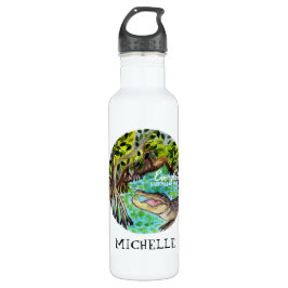 Botella De Agua PERSONALIZADO Everglades Parque Nacional Florida W