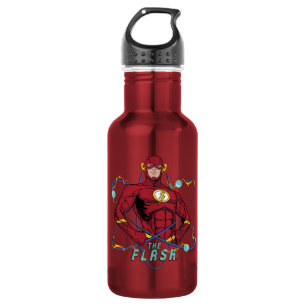 Botella De Agua Personalizado Flash Atomic Graphic