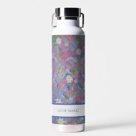 Botella De Agua Personalizado floral de Spring Wonderland
