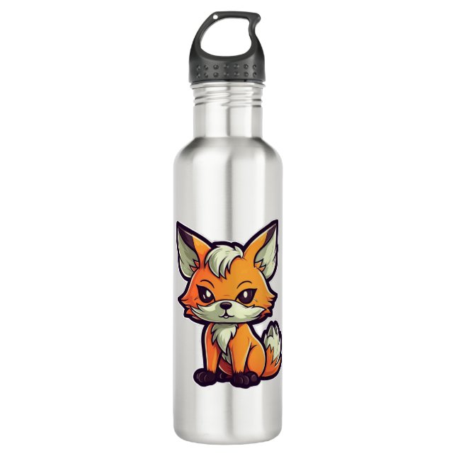 BOTELLA DE AGUA PERSONALIZADO FOX (Anverso)