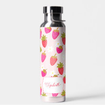 Personalizado Fresa Rosa Claro Cottagecore