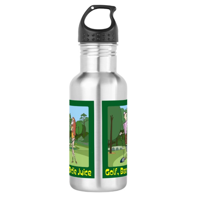 Botella De Agua Personalizado Golf Birdie Juice (Anverso)