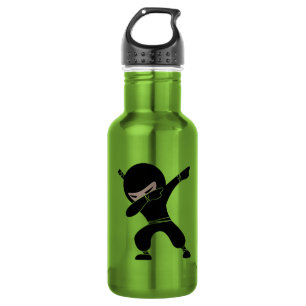 Botella De Agua Personalizado guerrero de Ninja