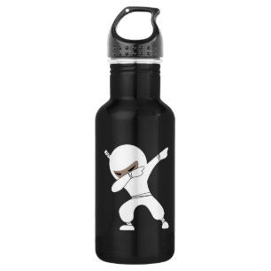 Botella De Agua Personalizado Guerrero Ninja