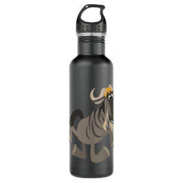 Botella De Agua Personalizado lindo Tap Dancing Wildebeest