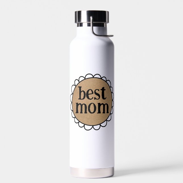 Botella De Agua Personalizado Mamá Frío Insulado (Izquierdo)