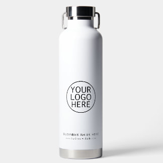 Botella De Agua Personalizado Minimalista elegante con logotipo pr
