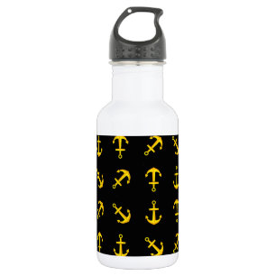 Botella De Agua Personalizado Patrón de juego de anclaje de barco