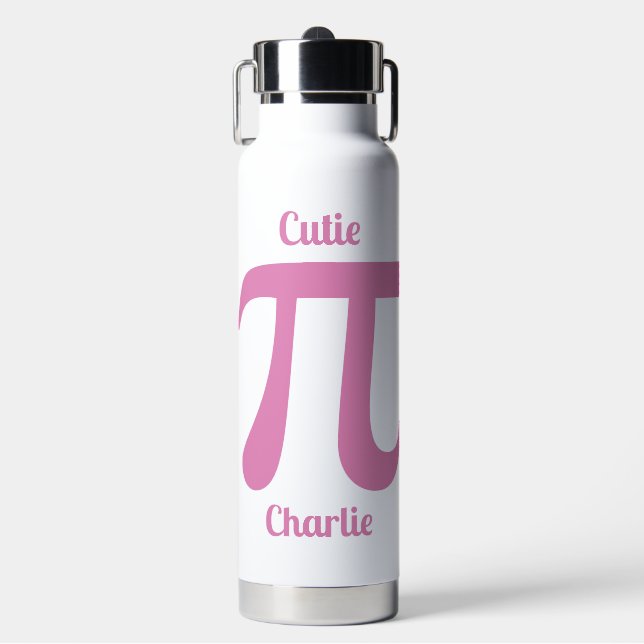 Botella De Agua Personalizado Pi / Cutie Pi (Frente)