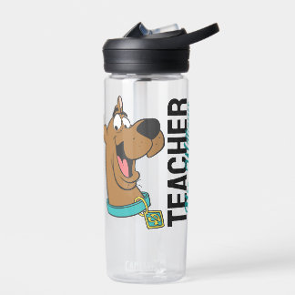 Botella De Agua Personalizado | Profesor Scooby-Doo Happy Face