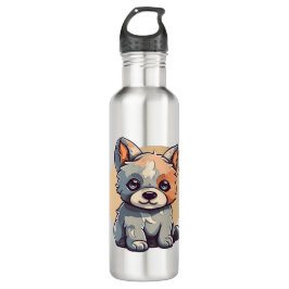BOTELLA DE AGUA PERSONALIZADO PUPPY