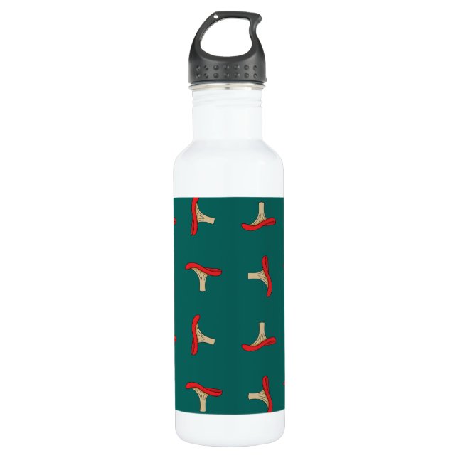 Botella De Agua Personalizado Red Mushroom (Anverso)