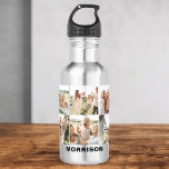 Botella De Agua Personalizado simple moderno 6 Collage de fotos<br><div class="desc">Manténgase hidratado con estilo con nuestra moderna botella de agua de Collage de fotos simple Personalizado 6. Personalice esta botella elegante y duradera con seis de sus fotos favoritas, creando un diseño único y significativo. Está fabricado con materiales sin BPA y cuenta con una tapa segura y a prueba de...</div>
