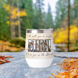 Botella de agua personalizado: Tumbler de vino sin