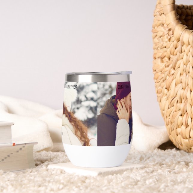 Botella de agua personalizado: Tumbler de vino sin (Sala de estar)