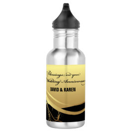 Botella De Agua Personalizar, 50 aniversario Boda Religioso